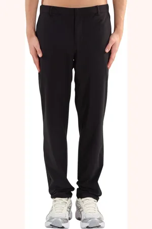 Duno Homme, Pantalons, Noir, Taille: S Pantalon Slim en Laine Tech