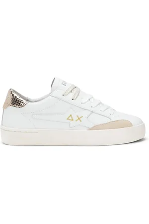 sun68 Femme, Chaussures, Blanc, Taille: 39 EU Baskets style tennis Katy Suede