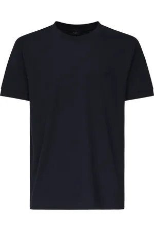 FAY Homme, Tops, Noir, Taille: 3XL T-shirts et Polos noirs avec Logo