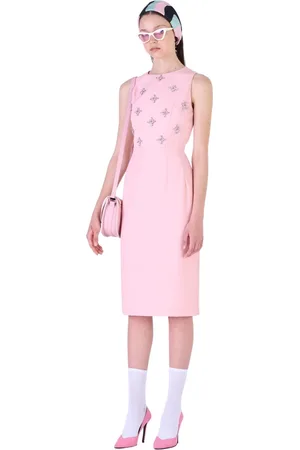 Silvian Heach Femme, Robes, Rose, Taille: 40 FR Midi Robes