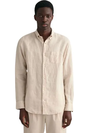 GANT Homme, Chemises, , Taille: 4XL Chemise Regular Lin