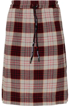 Vivienne Westwood Femme, Jupes, Rouge, Taille: 42 FR Jupe Kilt Rouge à Carreaux
