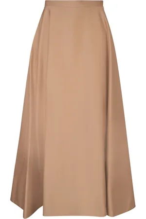 BLANCA Femme, Jupes, Brun, Taille: 38 FR Jupe Midi Marron Style Élégant Chic