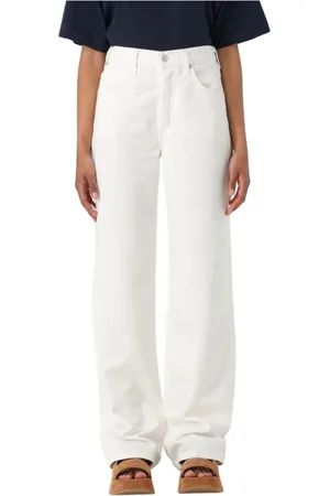 Citizens of Humanity Femme, Jeans, Blanc, Taille: W29 Jean Large Blanc Élégant Polyvalent