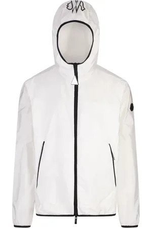 Moncler Homme, Vestes, Blanc, Taille: L Manteaux Blancs Hiver