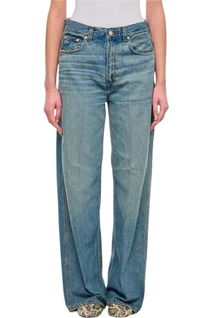 haikure Femme, Jeans, Bleu, Taille: W28 Jeans Skinny Bleu Rongés