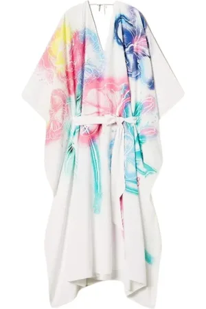 Twin-Set Femme, Robes, Multicolore, Taille: ONE Size Robe Longue Fantaisie pour Femme