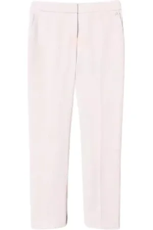 Twin-Set Femme, Pantalons, Rose, Taille: 40 FR Pantalon cigarette femme
