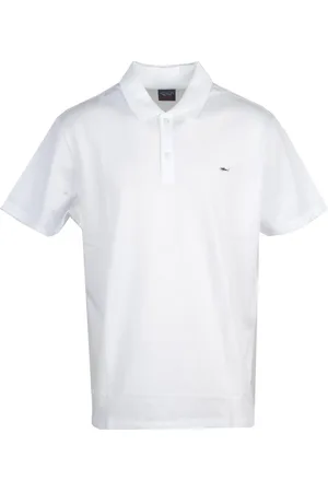 Paul & Shark Homme, Tops, Blanc, Taille: XL Polo en coton