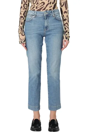 Sportmax Femme, Jeans, Bleu, Taille: W24 Jean droit bleu pour femmes