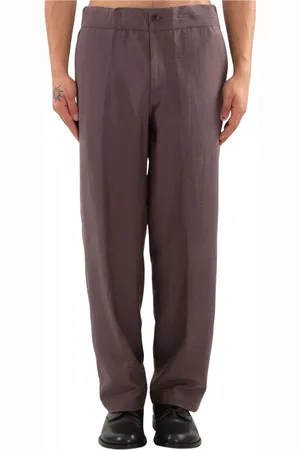 COSTUMEIN Homme, Pantalons, Rouge, Taille: XL Pantalon de pyjama à cordon