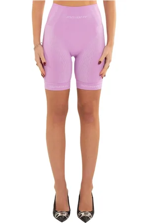 MISBHV Femme, Shorts, Rose, Taille: 36 FR Shorts Biker Sport Lilas