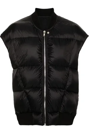 Rick Owens Homme, Vestes, Noir, Taille: S Luxor Flight Gilet