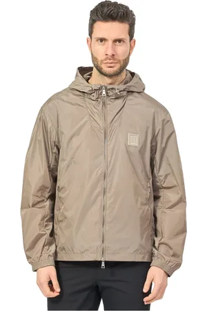 Armani Exchange Homme, Vestes, Gris, Taille: S Manteaux Gris Élégants