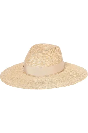 Borsalino Femme, Accessoires, , Taille: L Elegant Cream Straw Hat
