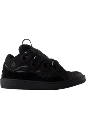 Lanvin Homme, Chaussures, Noir, Taille: 44 EU Curb Baskets