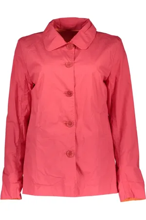 GANT Femme, Vestes, Rouge, Taille: 42 FR Veste de sport réversible rouge avec boutons