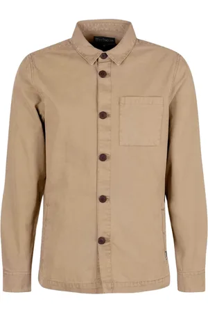 Barbour Homme, Chemises, , Taille: M Overshirt en coton lavé