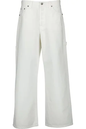 Khaite Femme, Pantalons, Blanc, Taille: W28 Jeans Blancs Sowen Printemps-Été 2025