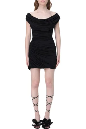 MAGDA BUTRYM Femme, Robes, Noir, Taille: 38 FR Élégante Robe Noire Mini