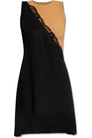 Maison Margiela Femme, Robes, Noir, Taille: 38 FR Robe deux couches