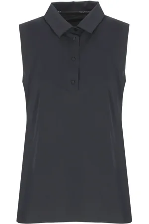 RRD Femme, Tops, Bleu, Taille: 38 FR Polo Bleu Sans Manches Femme
