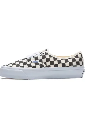 Vans Femme, Chaussures, Noir, Taille: 37 EU Authentic Reissue à Carreaux Baskets