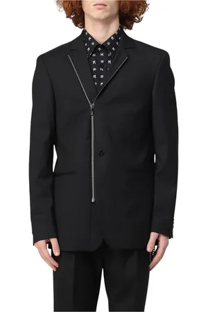 Karl Lagerfeld Homme, Vestes, Noir, Taille: L Blazer cintré à un bouton