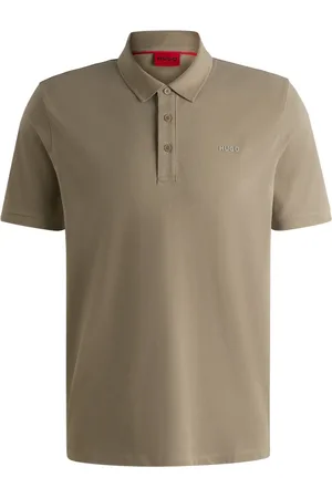 HUGO BOSS Homme, Tops, Brun, Taille: L Polo Homme Marron