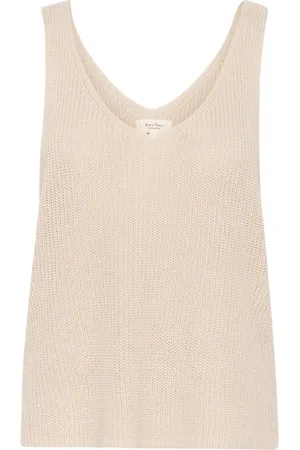 Part Two Femme, Tops, Brun, Taille: 44 FR Haut Tricot Chêne Français