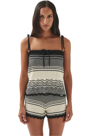 ALOHAS Femme, Tops, Multicolore, Taille: 42 FR Maia Ecru Tricot Top