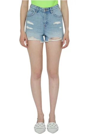 John Richmond Femme, Shorts, Bleu, Taille: W31 Shorts en denim clair