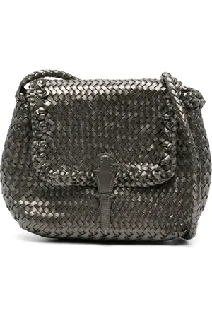 Dragon Diffusion Femme, Sacs, Vert, Taille: ONE Size Sac à bandoulière vert olive tressé
