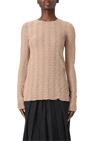 UMA WANG Femme, Tops, Rose, Taille: 40 FR Haut Élégant Rose Sans Manches Drapé