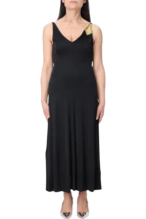 Lanvin Femme, Robes, Noir, Taille: 36 FR Robe Maxi Élégante Noire