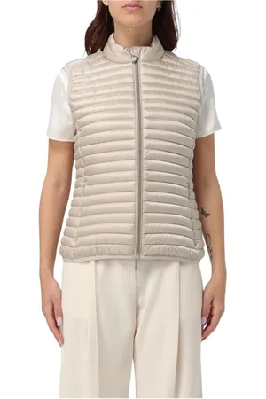 save the duck Femme, Vestes, , Taille: 50 FR Doudoune Puffer Col Montant Gilet