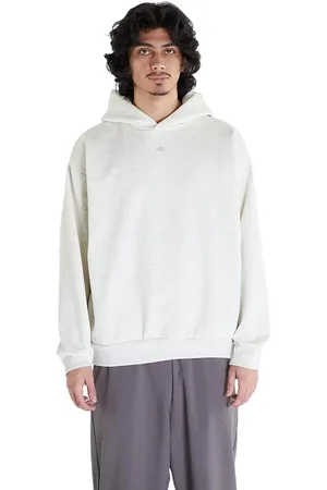 adidas Homme, Sweatshirts et sweats à capuche, Blanc, Taille: S Sweat à Capuche Crème