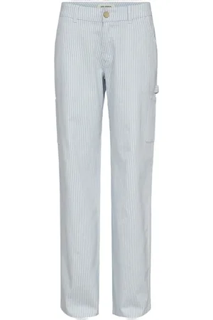 Sofie Schnoor Femme, Pantalons, Bleu, Taille: 40 FR Pantalon Bleu Inspiré Cargo