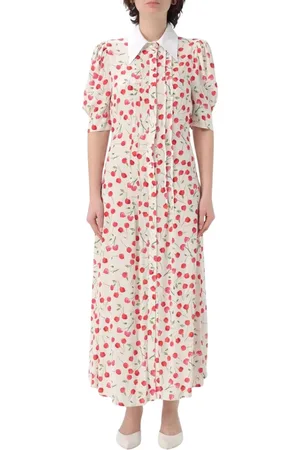 Mar De Margaritas Femme, Robes, Multicolore, Taille: 40 FR Robe Maxi à Imprimé Cerise