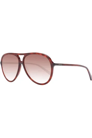 Emilio Pucci Femme, Accessoires, Brun, Taille: ONE Size Lunettes de Soleil Aviateur Marron pour Femmes