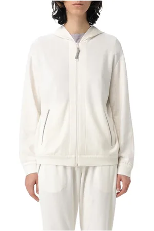 Brunello Cucinelli Femme, Sweatshirts et sweats à capuche, , Taille: 44 FR Sweat à capuche de luxe