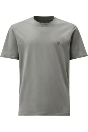C.P. Company Homme, Tops, Gris, Taille: 2XL Jersey Back Goggle T-Shirt