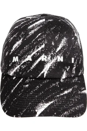 Marni Homme, Accessoires, Noir, Taille: M Collection de Chapeaux Élégants