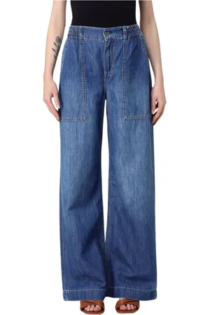 Liu Jo Femme, Jeans, Bleu, Taille: W25 Jeans Larges avec Poches et Style