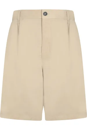 Emporio Armani Homme, Shorts, , Taille: M Shorts Bermuda en Lyocell, Fermeture à Bouton Unique