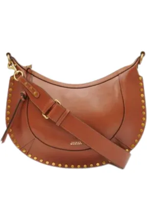 Isabel Marant Femme, Sacs, Brun, Taille: ONE Size Sac à bandoulière en cuir marron avec sangles amovibles