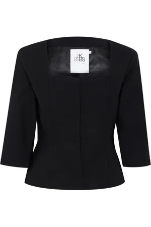 Karen by Simonsen Femme, Vestes, Noir, Taille: 42 FR Élégante Veste Blazer Meteorite