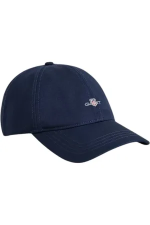 GANT Homme, Accessoires, Bleu, Taille: ONE Size Casquette Shield avec Broderie Graphique