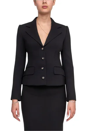 Dolce & Gabbana Femme, Vestes, Noir, Taille: 34 FR Veste Noire Femme N0000