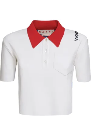 Marni Femme, Tops, Multicolore, Taille: 38 FR Pull Col Polo